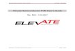 ElevATE EVM Users Guide · time. The Elevate Semiconductor EVM and Graphical User Interface (GUI) allow the customer to demonstrate and evaluate the device’s performance and functionality