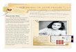 The Story of Anne Frank Study Guide - Bright Star Theatre€¦ · THE STORY OF ANNE FRANK PAGE2 Bright Star Theatre | 336-558-7360 | " THE SECRET ANNEX ... for learning more about