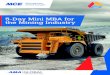 5-Day Mini MBA for the Mining Industry · 2020-08-06 · 5-Day Mini MBA for the Mining Industry. Are you ready for the challenge? Your immediate takeaway: • Get a general overview