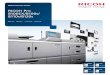 RICOH Pro 8100EX/8100s/ 8110s/8120s...Fully featured to give you full control of production printing 1 CI5030 Cover Interposer Tray (Optional): Feed pre-printed sheets from two sources