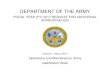 FISCAL YEAR (FY) 2017 REQUEST FOR ADDITIONAL …€¦ · Fiscal Year (FY) 2017 Request for Additional Appropriation Operation and Maintenance, Army O-1 Exhibit Exhibit O-1 1 (Dollars