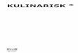 KULINARISK - IKEA.com€¦ · windows, doors and heat sources. The accessories for wall fixing are not included because wall made of different materials require different types of