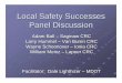 Local Safety Successes Panel Discussion · - Driver Maturity - Mitigation Measures CENTER ROAD SAFETY PROJECT. Construction Schedule - April 4th, ... similar review during the preliminary