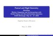 Formal and Rigid Geometry - uni-due.demat903/sem/ws0809/material/Bosch... · 2008-09-27 · J. Tate: Rigid analytic spaces. Private notes, distributed with(out) his permission by