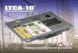 LTCA-10 - INDUCOR · AC Motor Current Monitoring Feature One AC current monitoring channel is dedicated to monitoring the LTC voltage reg - ulator motor current during operation