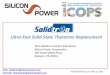 Ultra-Fast Solid State Thyratron Replacement Thyratron Replacement … · (Ch2 Max Ref only) 50nSec rise time Peak I >4kA Rep Rate = 100PPS. ICOPS, Atlantic City, NJ May 23, 2017