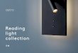 Reading light collection · Timeless design meets dual functionality, the Azumi Reader provides efficient LED illumination as a contemporary wall sconce design. The desired level