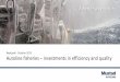 Autoline fisheries investments in efficiency and quality...• Ervik Havfiske AS –Norway’slarges longlining company • Modern fishing and shipowning • Global organisation •