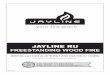 Jayline-RURAL Freestanding Installion-Operation ... · They must have high standards and be ... We wish you many warm winters to come! MAY 2020 page 15 JAYLINE WOOD FIRE WARRANTY