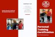 Personal Training Certification · SCO 3013 22 D, Chandigarh 0172-5272013 SCO 255-256, 44 C, Chandigarh 0172-4604862 Mobile - 9888028021 info@fitnessmatters.org Personal Training