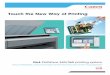 Touch the New Way of Printing - Axsa Imaging Solutionsaxsa.com/wp-content/uploads/2015/05/PlotWave_340... · network. Save time and avoid costly printing mistakes with easy shortcuts