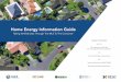 Home Energy Information Guide · NAR’s 2016 Proﬁle of Homebuyers and Sellers shows 84 percent of homeowners ﬁnd home energy features and their associated costs somewhat or very