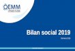 Bilan social 2019 - ANEM · Une source statistique nécessaire à la réflexion des partenaires sociaux de la Mutualité ... La part des contrats de professionnalisation progresse