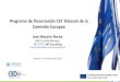 Programa de financiación CEF Telecom de la …REGULATION (EU) No 910/2014 relativo a la identificación electrónica y los servicios de confianza para las transacciones electrónicas
