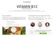 VITAMIN B12VITAMIN B12 Power für deinen Körper Was ist Vitamin B12? So viel Vitamin B12 solltest du täglich zu dir nehmen Das wasserlösliche Vitamin ist auch als Cobalamin bekannt