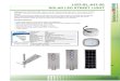 LED-SL-AI1-20 D E L Solutions · E D L Solutions Solar Lighting System Specialist Phone: (786) 304 - 6956 Email: soluons.led@usa.com  LED-SL-AI1-20