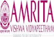 Amrita Vishwa Vidyapeetham Logo · PDF file Title: Amrita Vishwa Vidyapeetham Logo Author: Amrita Vishwa Vidyapeetham Subject: Amrita Vishwa Vidyapeetham Logo Created Date: 8/27/2019