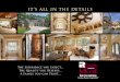 IT’S ALL IN THE DETAILS - Randy Jeffcoat Builders, Inc. · 2019-06-28 · Join hands with the Randy Jeffcoat Builders’ team and it will be home and life, simplified; custom homes,