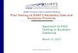 SHRP 2 Project L38 Pre-Kickoff Webinar Pilot …...2013/03/13  · Pilot Site Project Team SMG and CLR Analytics will conduct much of the technical and analytical work We will work