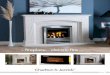 ﬁreplace electric ﬁre - Warm Interiors Fireplaces · 2019-02-03 · Limestone Katia shown in Portuguese Limestone with Black Granite back panel and hearth, featuring a Fireline