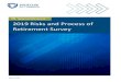2019 Risks and Process of Retirement Survey: Report of ... · May 2020 2019 Risks and Process of Retirement Survey Aging and Retirement