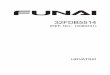 32FDB5514 - Funai · FUNAI BRAND NEW PRODUCT LOGO (revised edition>' 1,APR.,2010 32FDB5514 (REF. NO.: 10089331) HRVATSKI