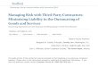 Managing Risk with Third-Party Contractors: …media.straffordpub.com/products/managing-risk-with-third...2018/09/20  · Managing Risk with Third-Party Contractors: Minimizing Liability