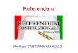 Referendum...Le possibili risposte al referendum saranno “Sì” e “No”. Votando “Sì”, si confermerà la volontà di ridurre il numero di parlamentari stabilito dalla riforma