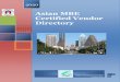 Asian MBE Certified Vendor Directory Vendor Directory.pdf · Construction, Curb And Gutter (Maintenance, Repair, Removal) Construction, Highway And Road Construction, Parking Lot