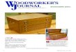 “America’s leading woodworking authority”™ - Plans€¦ · 12. The tool chest drawers slide in and out on grooves in their sides that fit over plastic drawer slides (see the