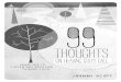 99 Thoughts on Hearing God’s Call...3 Th ese fi rst few thoughts are all about getting your feet wet. You can jump around, read ahead, or plow straight through! All of the thoughts