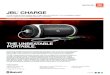 JBL charge · JBL ® charge Introducing the JBL® Charge stereo speaker that provides more than 12 hours of playback time from a single charge of its built-in, high-capacity 6,000mAh