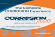 The Complete CORROSION Experienceresources.nace.org/Events/corrosion/c2020/...Jun 03, 2019  · Materials Selection & Design Oil & Gas Exploration & Production Petroleum Refining Pipelines,