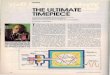 THE ULTIMATE TIMEPIECE - Marcia Bartusiak · House was the ultimate timepiece. The probes through the swarm of moons circling Boston Gazette was so impressed by its ac· Jupiter and