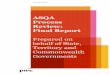 ASQA Process Review: Final Report - RTO Doctor...ASQA was established on 1 July 2011 by the enactment of the NVR Act and supplementary legislation. ASQA commenced operations as the