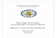 Marriage and Family Counseling/Therapy Program Master s ... Internship 2016 .pdf · This process is completed to insure appropriate supervisor knowledge, experience, and training