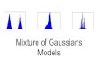 Mixture of Gaussians Models - Redwood Center for ... · Assign datapoints to clusters Each datapoint is assigned to the nearest cluster 3. Update the cluster means to the new empirical