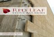 Red Leaf AP - Stone Anchor Catalog R7redleafstoneanchors.com/wp-content/uploads/2013/07/Red-Leaf-Sto… · 1.877.522.1688 • sales@redleafstoneanchors.com • 2 Stone Anchors Red