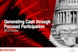 Generating Cash through Focused Participation/media/Files/P... · Corporate Pensions Protection and Health Others Bulk Annuities Investments Corporate Pensions Protection ... includes