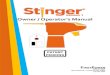 Version 1 Owner / Operator’s Manual - Stinger® tool B.pdfStinger® to the hot stick using the yellow universal toothed hot stick adapter (Hot Stick Adapter). Be sure to attach the