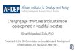 Changing age structures and sustainable development in youthful … · 2017. 4. 11. · dividend opened in Botswana, Swaziland, and Namibia around 1990 0.40 0.50 0.60 0.70 0.80 0.90