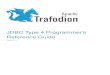 JDBC Type 4 Programmer’s Reference Guide - Apache Trafodiontrafodion.apache.org/docs/2.2.0/jdbct4ref_guide/... · 2019. 1. 9. · Disclaimer: Apache Trafodion is an effort undergoing