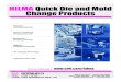 HILMA Quick Die and Mold Change Products - Roemheld USA€¦ · HILMA Quick Die and Mold Change Products 2 CARR LANE ROEMHELD MFG. CO. (636) 386-8022 • Product group 2Productgroep