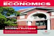 COMMITTED TO STUDENT SUCCESS - economics.osu.edu€¦ · 9 10. 12 13. WELCOME . TABLE OF CONTENTS. 2 3 Rachel Williams. ... states are seeing disproportionate benefits. Her reasoning