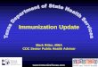 2016 Immunization Update - TISWG Presentation · 2016-2017 Flu Ordering Process • TVFC Providers Pre-book flu vaccines through survey in early 2016 • DSHS Immunization Unit over-orders