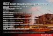 15th Annual Reed Smith Construction Law Seminar · June 10, 2014 8:30 a.m. - 12:30 p.m. Reed Smith 3110 Fairview Park Drive - Suite 1400 Falls Church, VA 22042 For more information,
