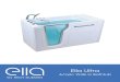 Ella Ultra · Ella Ultra Acrylic Walk In Bathtub. Own a Luxurious Spa in the Safety & Comfort of Your Home. Custom Made Brushed Aluminum & Frosted Glass Door Superior Therapeutic