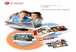 COLOR PRODUCTION PRINTER · RICH, CLEAR, VIVID IMAGES By allowing the surface properties of the media to show through Canon’s translucent CV Toner, the press can produce amazingly