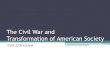 Civil War Looming - RigganClass | "There is history in all ... · Unit 5 Overview. Period 5: 1844-1877 As the nation expanded and its population grew, regional tensions, especially