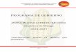 PROGRAMA DE GOBIERNO - elcomun.org...86 de la Ley 136 de 1994 para ser candidata a la alcaldía de Málaga: Ser ciudadana en ejercicio y haber nacido o ser residente en el respectivo
